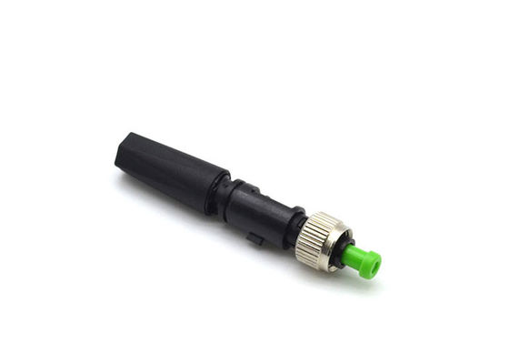 20N Tesile FC APC Fiber Optic Fast Connector For LAN Environments