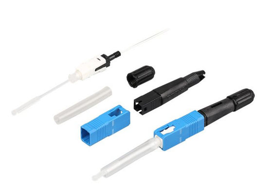 Hot Melt FTTH SC APC SC UPC Fiber Optic Fast Connector