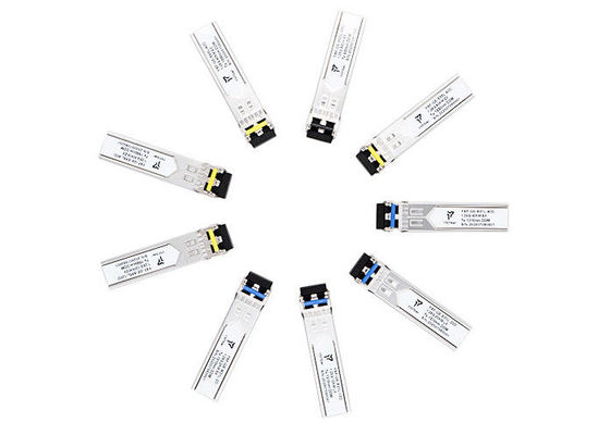 LC Connector Bi Directional 80km 2.5G SFP Optical Transceivers