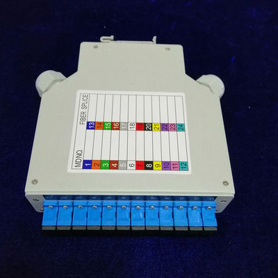 Aluminum SC UPC Network Termination Box , Fiber Distribution Box
