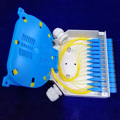 Singlemode SC UPC Ftth Termination Box , Fiber Optic Distribution Box