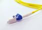 LC UPC SM 3.0mm Simplex Fiber Optic Cable , Lszh Optical Cable