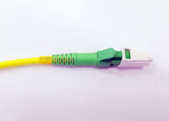 LC UPC SM 3.0mm Simplex Fiber Optic Cable , Lszh Optical Cable