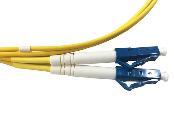 LC UPC Singlemode Duplex 2.0mm 1M Fiber Optic Patch Cord