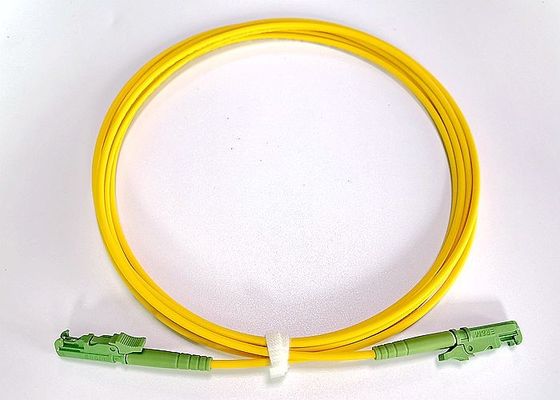 E2000 Single Core Single Mode Fiber Cable , Sc Lc Patch Cable