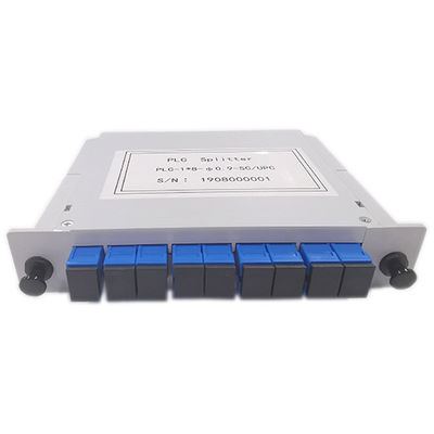 Light Weight LGX Box Type 1x8 Fiber Optic PLC Splitter