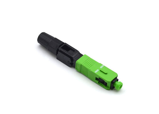 CATV Pre Polished SC APC Fiber Optic Fast Connector