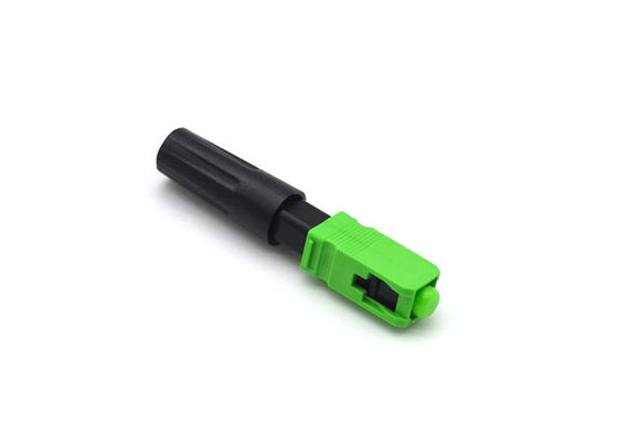 50dB Multimode Fiber Optic Connector , Fast Connector Sc Apc