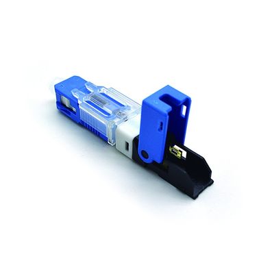Single Mode 52mm SC UPC Ftth Fiber Optic Quick Connector