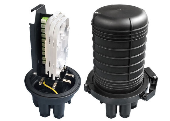 Black MPP Material 1*16 Splitting Fiber Optic Closure