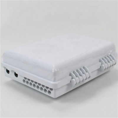 FTTB FTTX 16 Core Fiber Optic Distribution Box , Fibre Wall Box