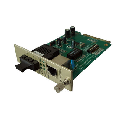 Modular Design FCC Part 15 Fiber Optic Media Converter