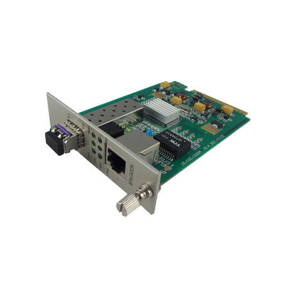 OEM ODM Long Range Optical Fiber Converter , Network Fiber Converter