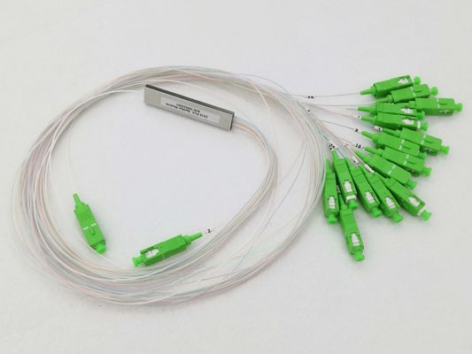 FTTH Gpon SC APC Connectors 1x32 Optical Splitter