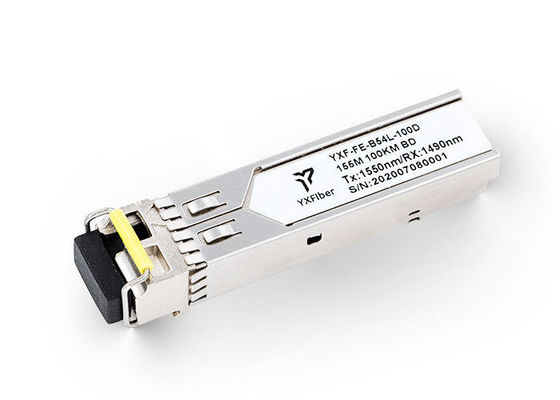 LC SC 20km 1550nm Optical Fiber Module , Fiber Channel Sfp Module